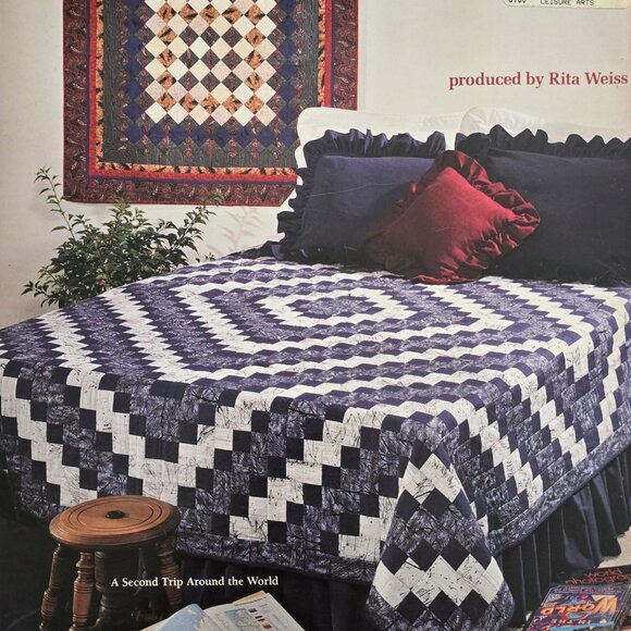 Strip Quilts In A Hurry American School Of Needlework 1994 Book Number 4153 - Picture 8 of 12